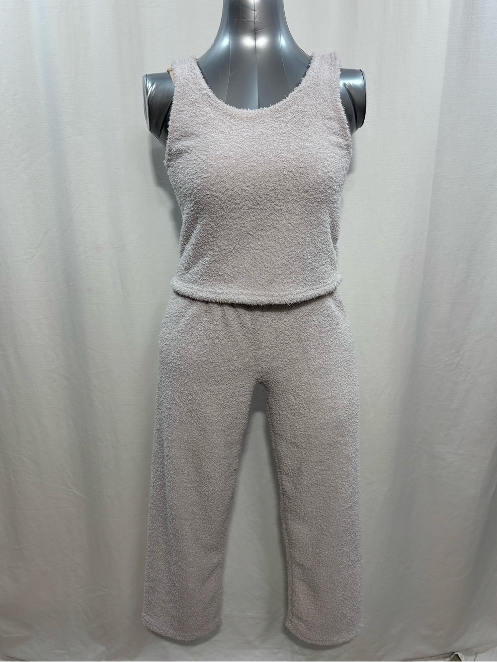 Mellow Plush Sleeveless Loungewear 2 piece suit in lilac purple - comfort trendy